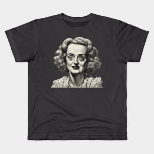 Bette Davis Kids T-Shirt